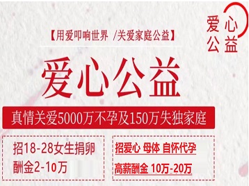 顺平捐卵助孕生子 爱心志愿者招募